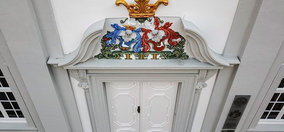 Eingangstür Logenhaus Wittekind zur westfällischen Pforte