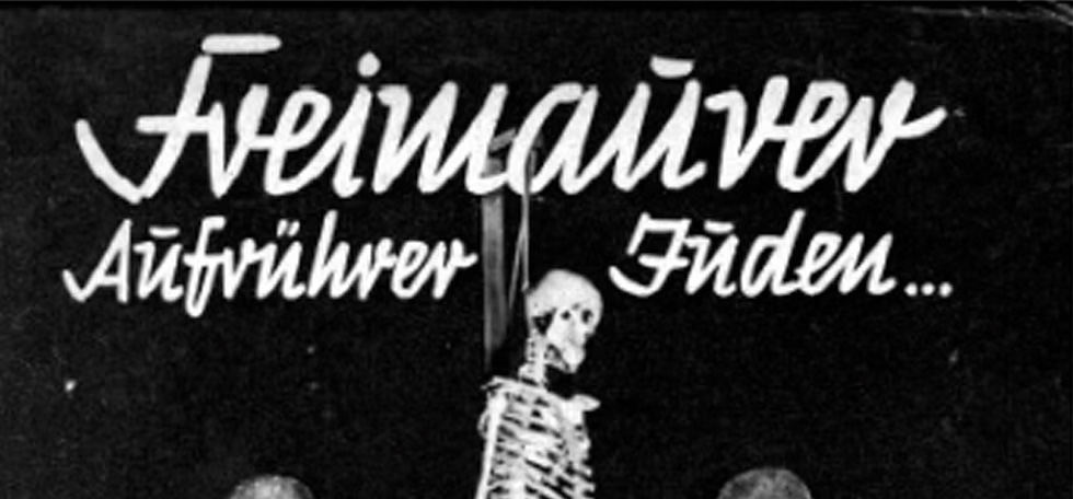 Propagangdaheft: Freimaurer, Aufrührer, Juden. 